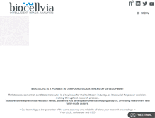 Tablet Screenshot of biocellvia.com